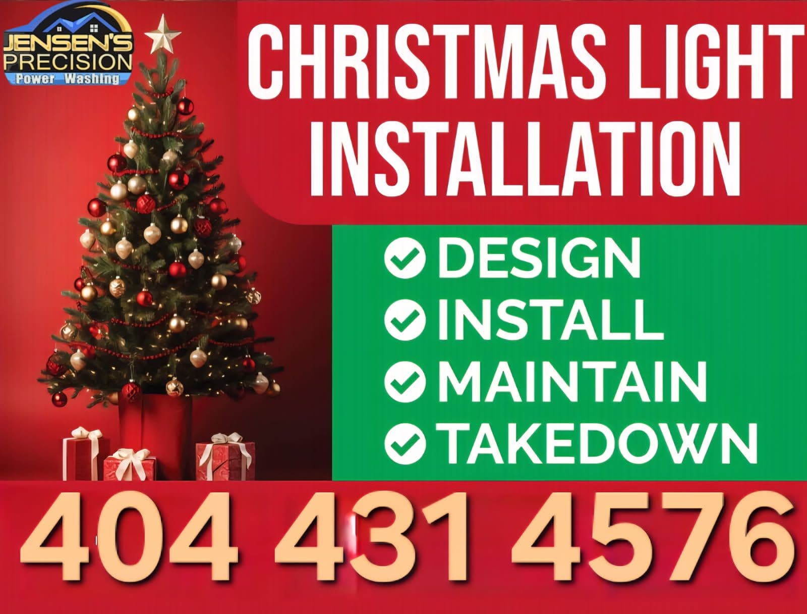 Brighten Your Holiday Season with Expert Christmas Light Setup image