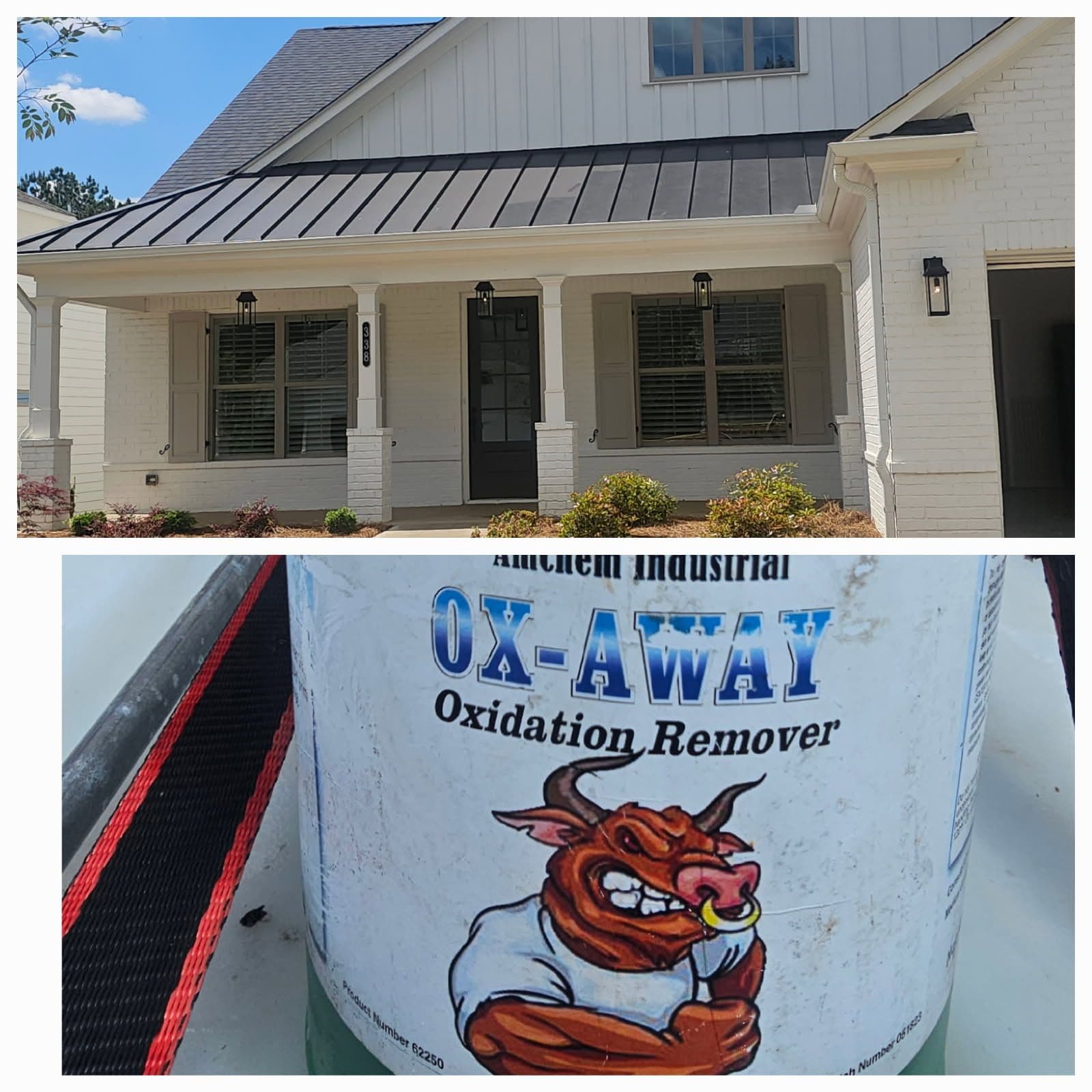 Impressive Metal Roof Revitalization with OX-AWAY image