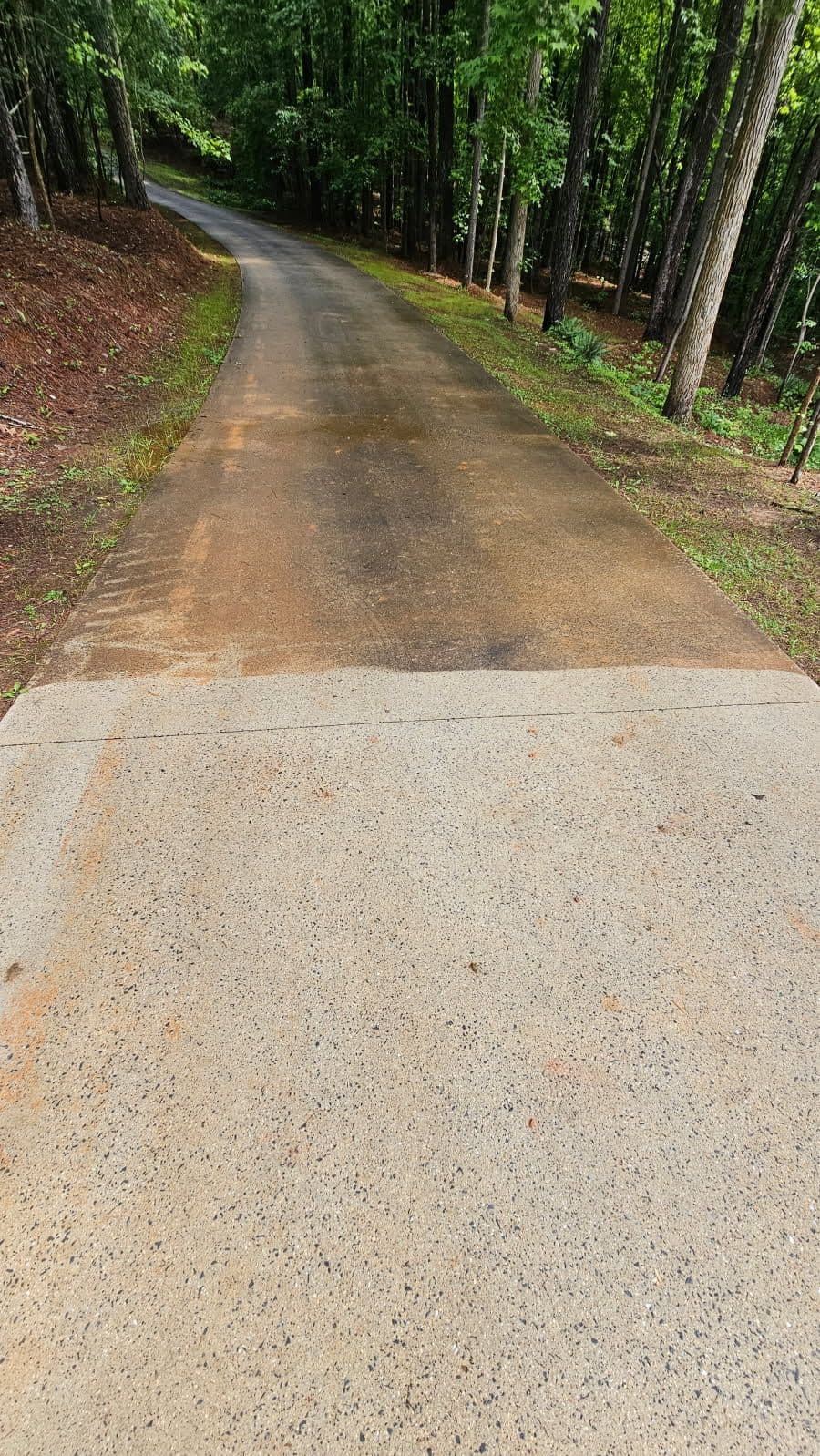 Driveway Cleaning Transformation by Jensen Precision image