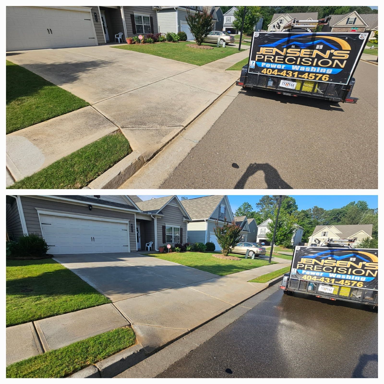 Driveway Transformation at Jensen Precision image
