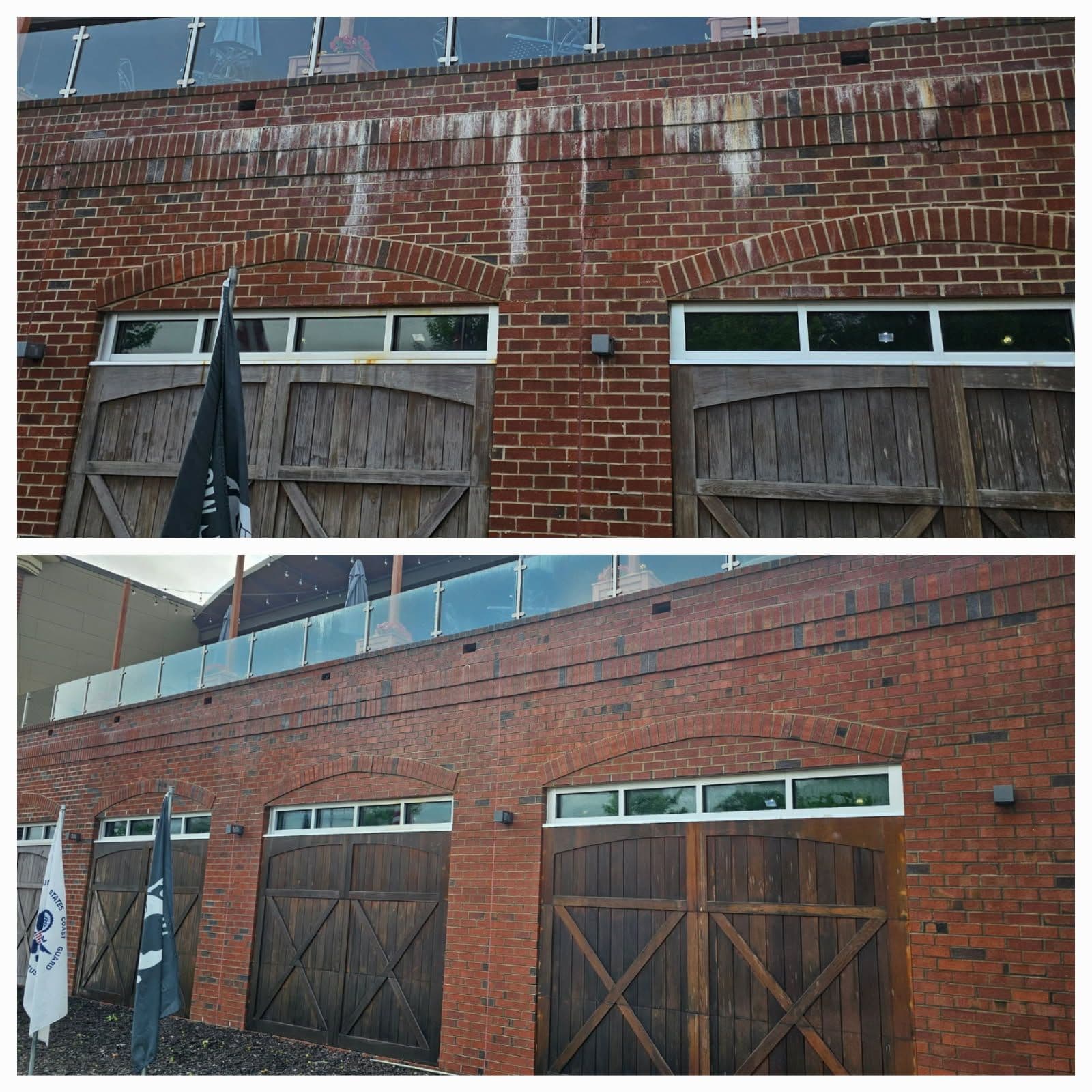 Project Commercial Brick Wall Transformation in Our Town image